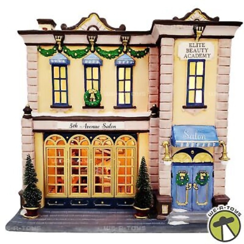 Department 56 Christmas in the City 
5th Avenue Salon 1999 Retired.